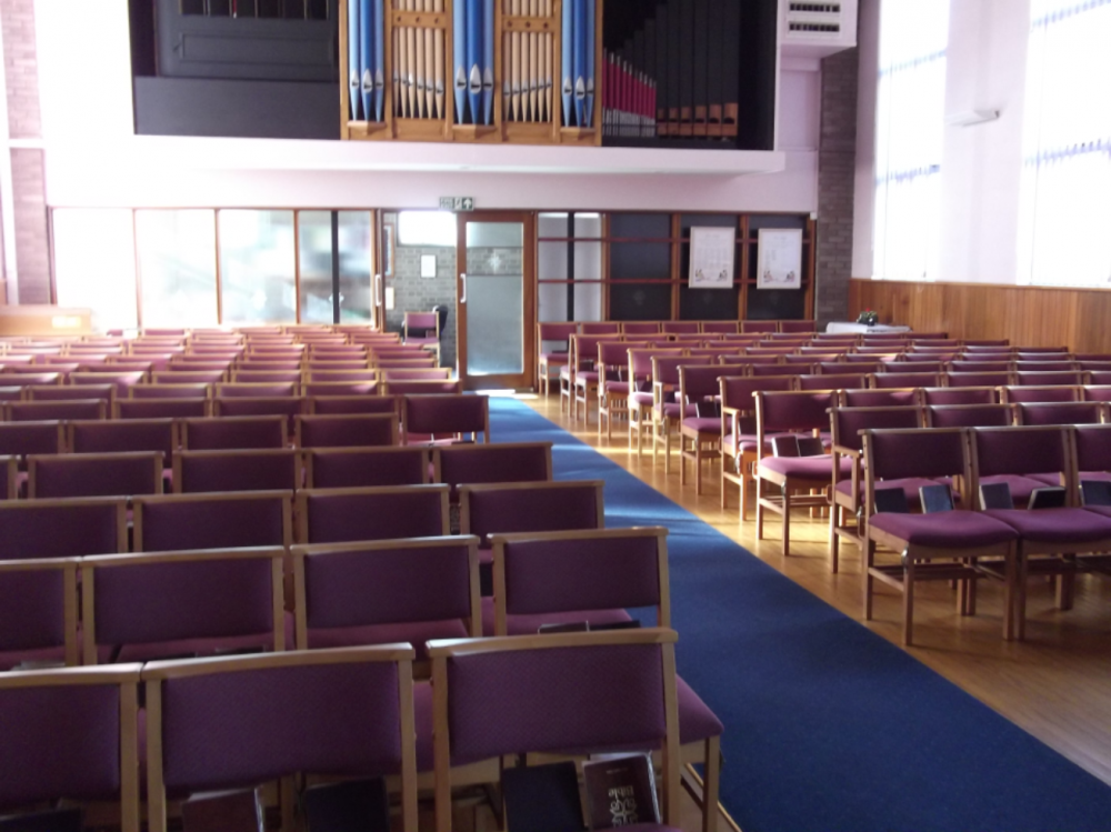 The Main Worship Area - Great for seminars and concerts